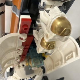 LEGO City Spaceport 60080 Space Shuttle 98% Complete With Minifigures No Manuals