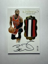2016-17 Panini Flawless - Dwyane Wade Gold *Game Worn* Patch Auto /10