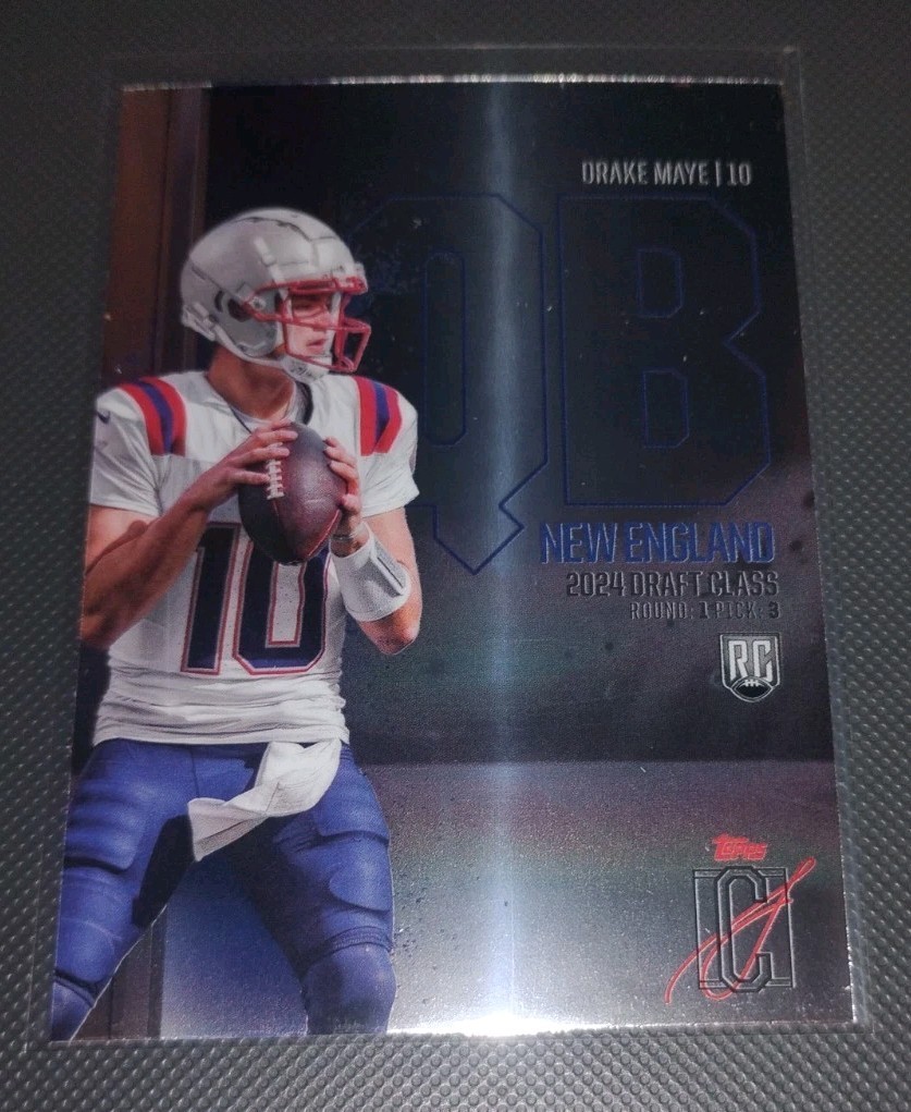 2024 Drake Maye Topps Signature Class - Rookies Chrome Variations  #RCV-92 (RC)