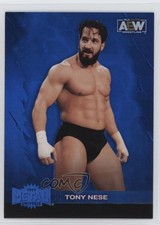 2022 Skybox Metal Universe AEW All Elite Wrestling Blue Spectrum Tony Nese 02l5