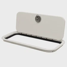 Sea Ray Boat Storage Door 2193954 | SLX 280 Off White Starboard