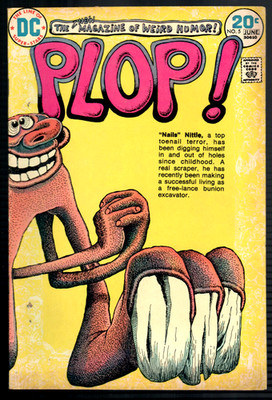 PLOP! early # 5 (5.0) 6/1974 D.C. 20c Bronze-Age Weird Humor Comic   