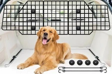 Adjustable Dog Car Barrier for SUVs,Vehicles, Trucks, Upgraded Universal-Fit ...