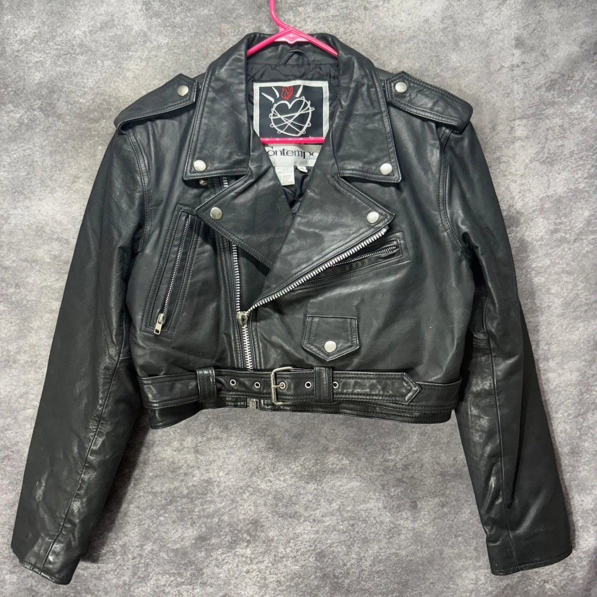 Leather Outer Shell Punk Coats, Jackets & Vests for Women for sale 