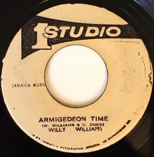 WILLY WILLIAMS, ARMIGEDEON TIME,  OG JA PRESS , VG+ CONDITION , STUDIO ONE
