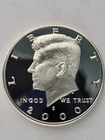 2000-S United States, Proof Silver, Kennedy Half Dollar
