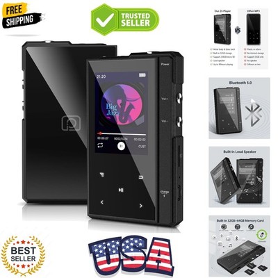96GB MP3 Player with 90 Hours Long Battery Life,Bluetooth 5.0, Z6 Digital Aud...