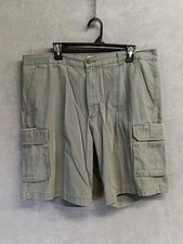 Dockers Shorts Men's 38 Light Green Cargo Hiking Outdoors