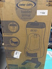 Peter Potty Toddler Urinal w/ Real Water Flush Boys Potty Training Toilet