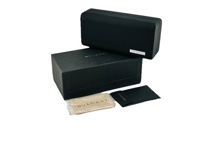 Bvlgari Schwarz Hart Sonnenbrillenetui Brillenoptik Etui Box Tuch Authentisch
