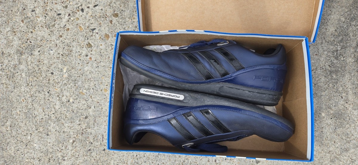 Rare Adidas x Porsche Design Dark blue metallic original box Shoes