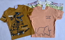 BNWT Baby Boys Dino Short Sleeve Tops 2-3 years NEXT, George