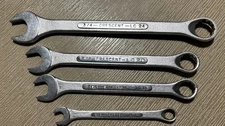 Four Vintage Crescent Combination Wrenches-LC24,LC20,LC18&LC12-USA