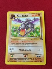 aerodactyl pokemon card 1999 Amazon.com: Pokemon - Aerodactyl Holo Prerelease Promo 1/62 (1/62) Promos
