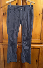 Prana Women  s 4 Halle Pants Straight Leg Hiking Camping Outdoor Trail Gray