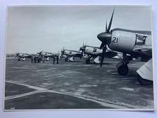 HAWKER SEA FURYS - ROYAL NETHERLANDS AF- ORIGINAL BRISTOL AEROPLANE CO LTD PHOTO