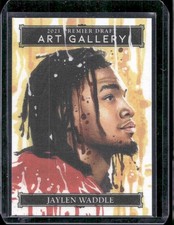 Jaylen Waddle 2021 Sage Premier Draft Art Gallery Rookie Rc