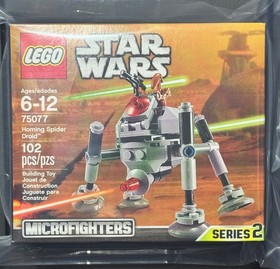 Lego # 75077 Homing Spider Droid (2015) (102 pcs) (Figure: Battle Droid) Sealed