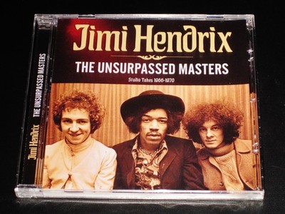 Jimi Hendrix: The Unsurpassed Masters - Studio Takes 1966-1970 CD 2025 UK JC NEW