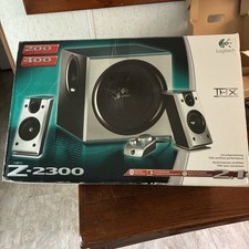 Logitech Z-2300 THX-Certified 2.1 Subwoofer Speaker System Xbox PS PC DVD MP3
