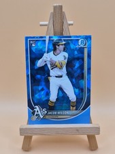 2025 Bowman Chrome Sapphire Jacob Wilson RC Rookie #1 Athletics