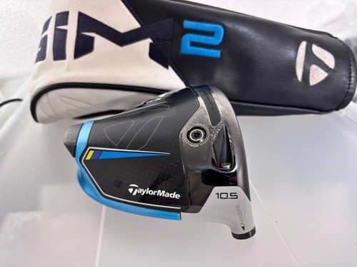 TaylorMade SIM 2 Max 10.5 degree Driver Head only ( RH ) w/cover - Picture 2 of 12