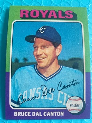 1975 Topps Baseball set break #472 Bruce Dal Canton MINT?