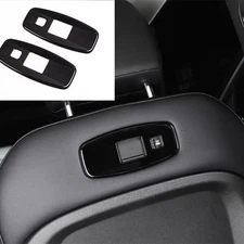 Rear Seat USB Glossy Black Connector Frame 2PC For Land Rover Defender 2020-2023