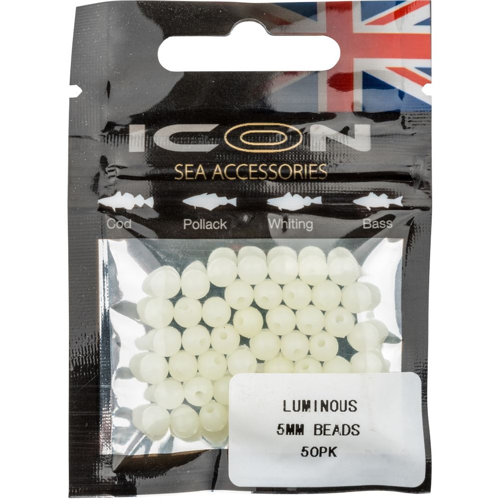 Leeda Icon Sea Accessories Beads Luminous 5mm 50pk