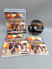 Transformers Fall of Cybertron Sony PlayStation 3 - CIB w/ slipcover - Pristine
