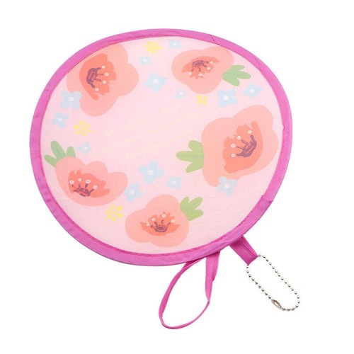 Foldable Cute Fans Portable Small Round Hand Fan Cooling Pocket Random Color 1PC - Picture 7 of 11