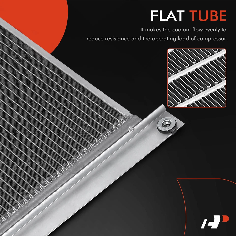 Condensador de aire acondicionado para International Harvester 4700 9400 9200i 9400i SBA 9900ix SFA Foto 3 de 4