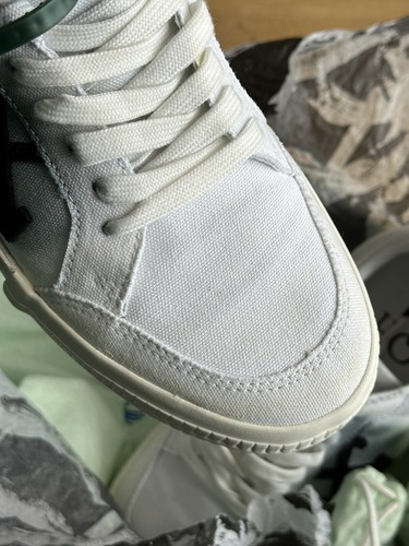 BIANCO SPORCO Vulc tela bassa bianco nero - Foto 5 di 11