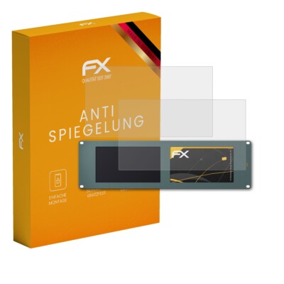 atFoliX Schutzfolie für Blackmagic Design SmartScope Duo 4K matt&stoßfest