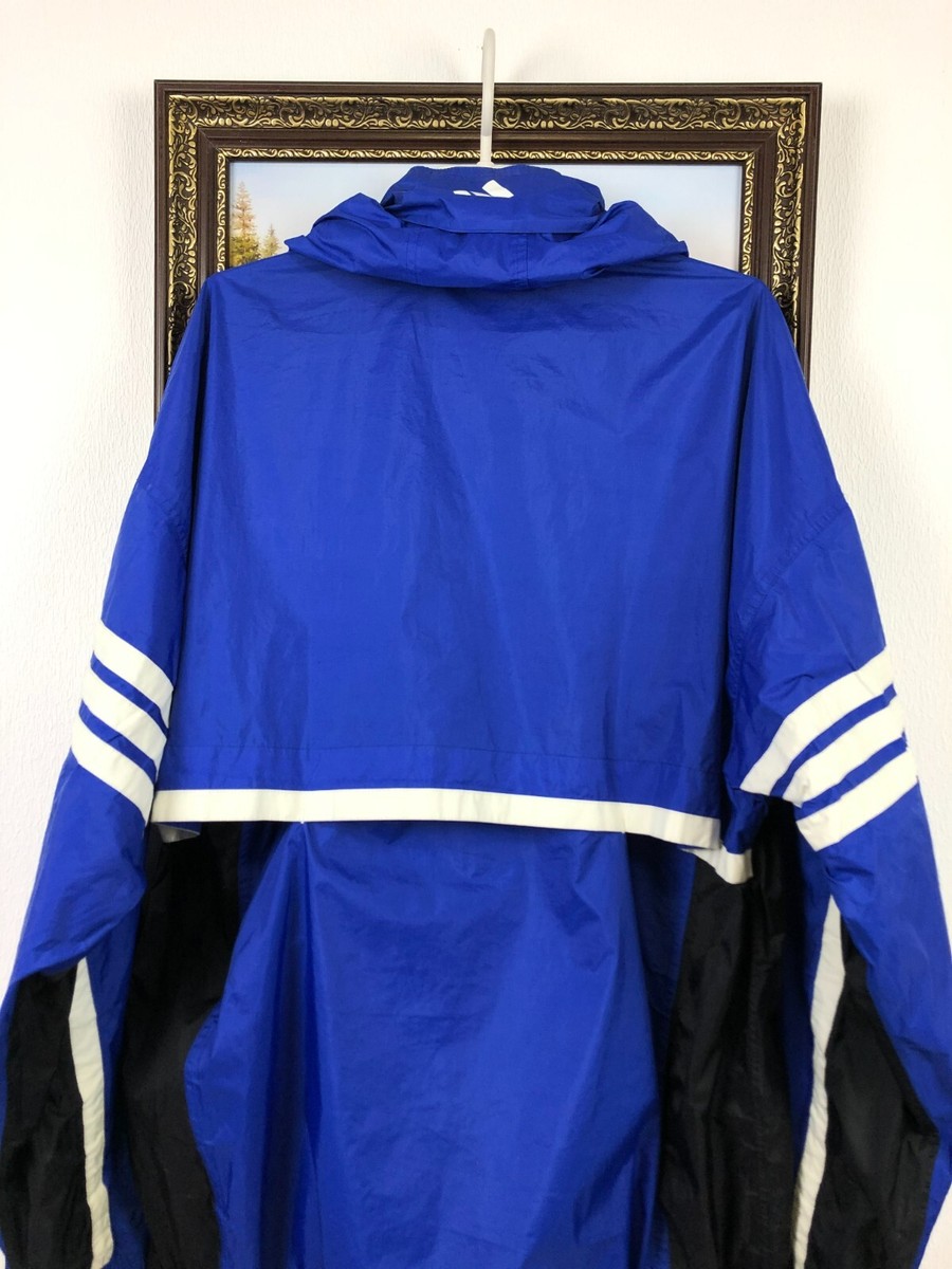 Vintage 90's Adidas FC Schalke 04 Football Jacket Windbreaker