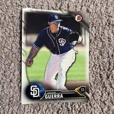 2016 Bowman Draft #BD-181 JAVIER GUERRA San Diego Padres