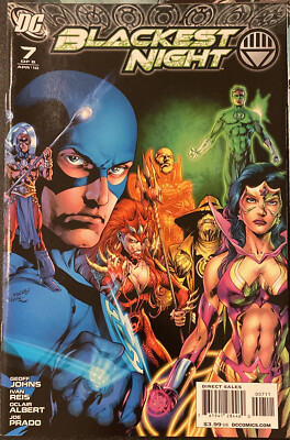BLACKEST NIGHT #1-8 0 FCBD DC COMIC BOOK FULL SERIES GREEN LANTERN