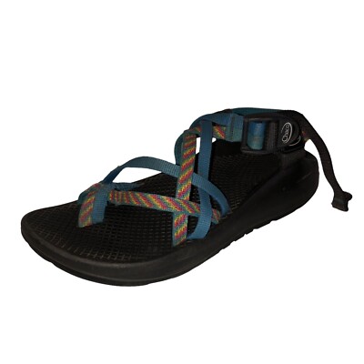 Chaco Womens Size Multicolor Black Strappy Open Toe Outdoor