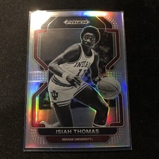 Isiah Thomas Silver Prizm Panini Draft Pisces Throw Back