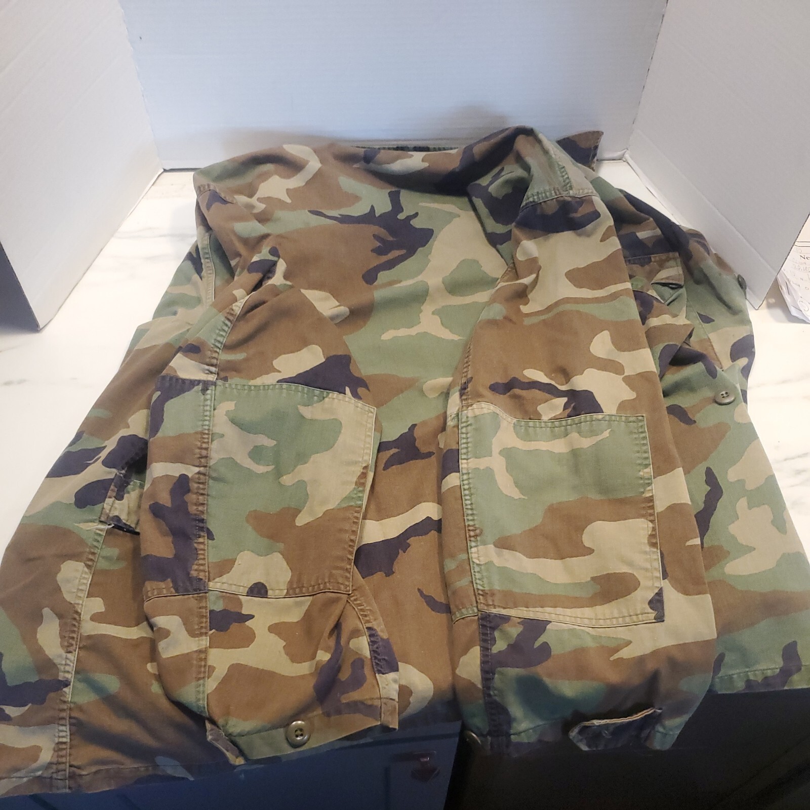 USED ARMY COAT COMBAT XXL OFFICIAL MILITARY ISSUED RE… Gem