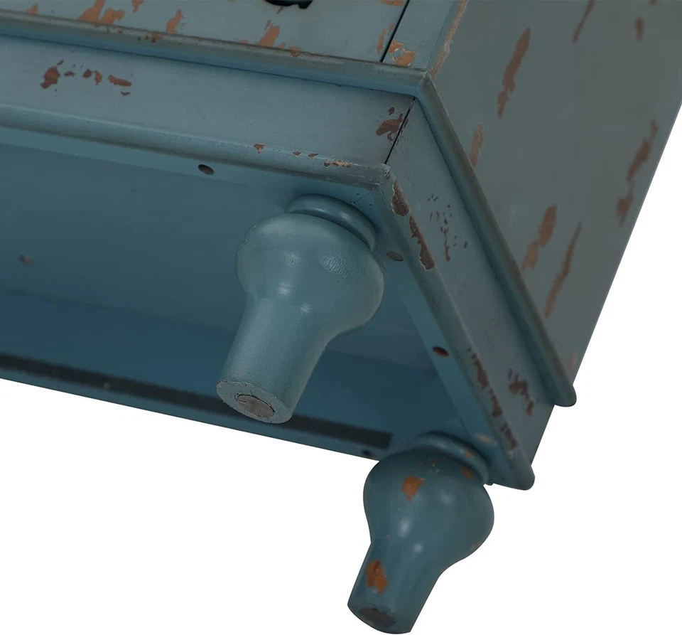 Armario de Almacenamiento con Puertas Aparador Buffet Antiguo Antiguo Retro Acento Gabinete Foto 4 de 4