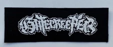 Gatecreeper Cloth Patch Sew On Badge Metal Rock Approx 2.25" X 6" (CP318)