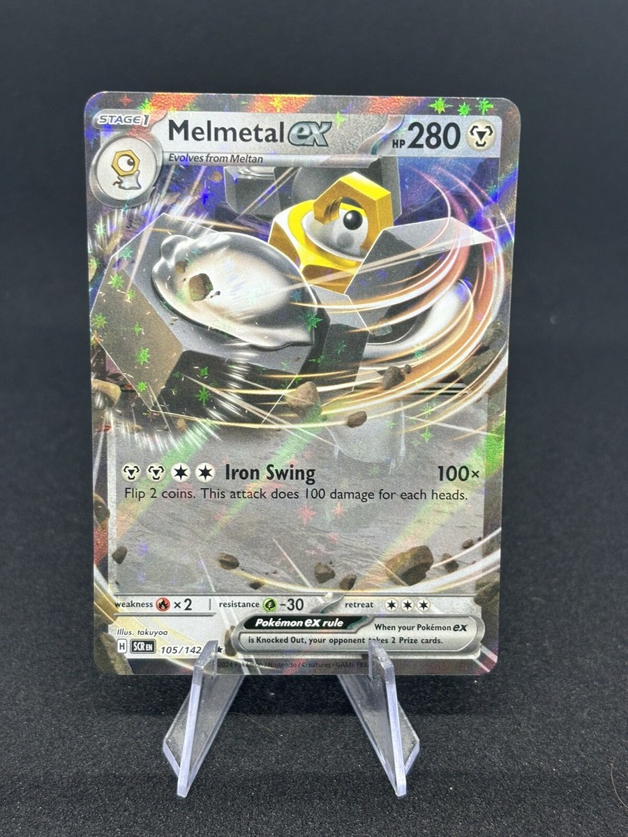 melmetal single strike pokemon card value Amazon.com: Pokemon - Melmetal ex 105/142 main image 1