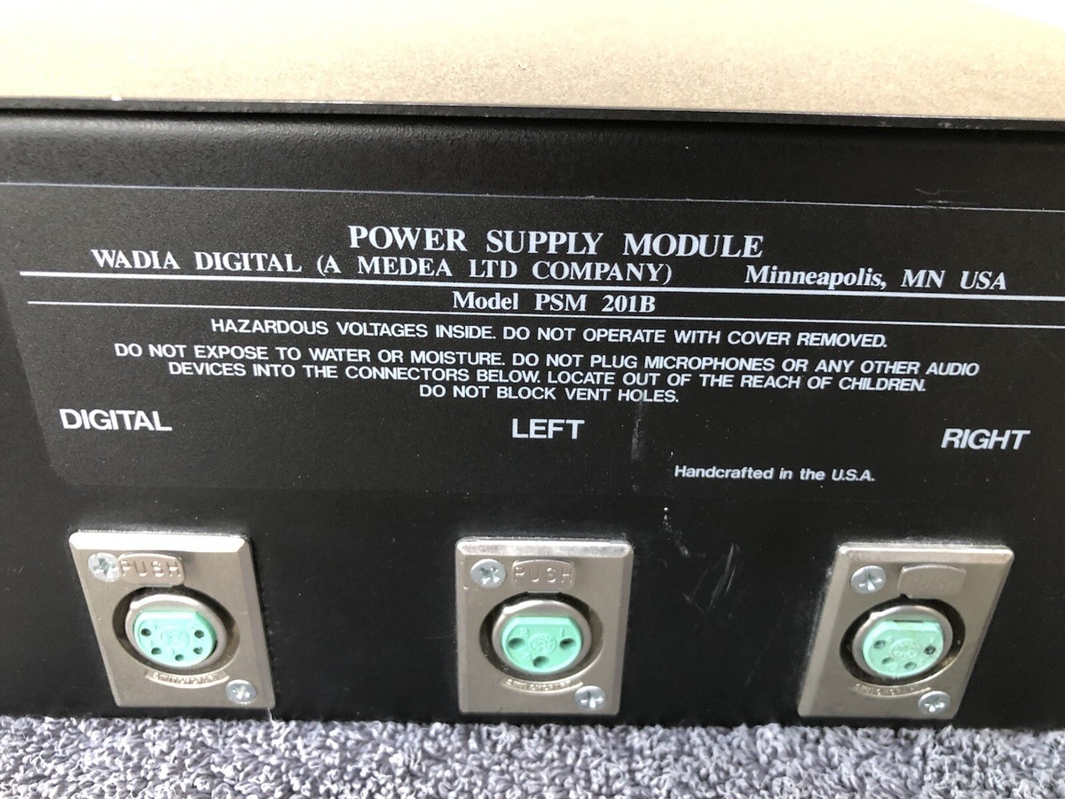 【美品】WADIA DIGTAL 2000+ PSM 201B Wadia 2000 Digital Decoding Computer Power Supply - Model