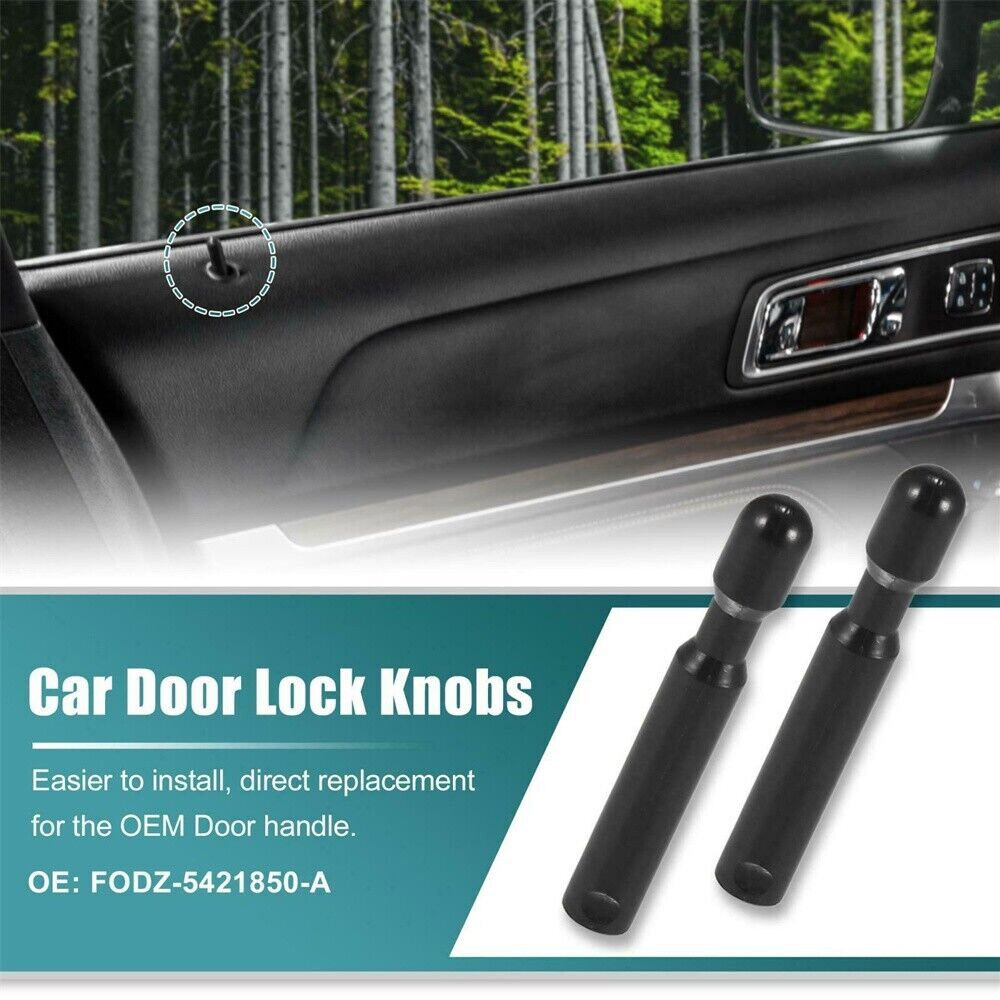 4pcs For Ford Raptor F150 Explorer Door Lock Pull Knob Handle FODZ