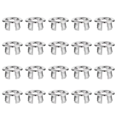 30 Pcs Badezimmer-Spülbecken-Stopper Spülbecken-Überlauf-Abdeckung