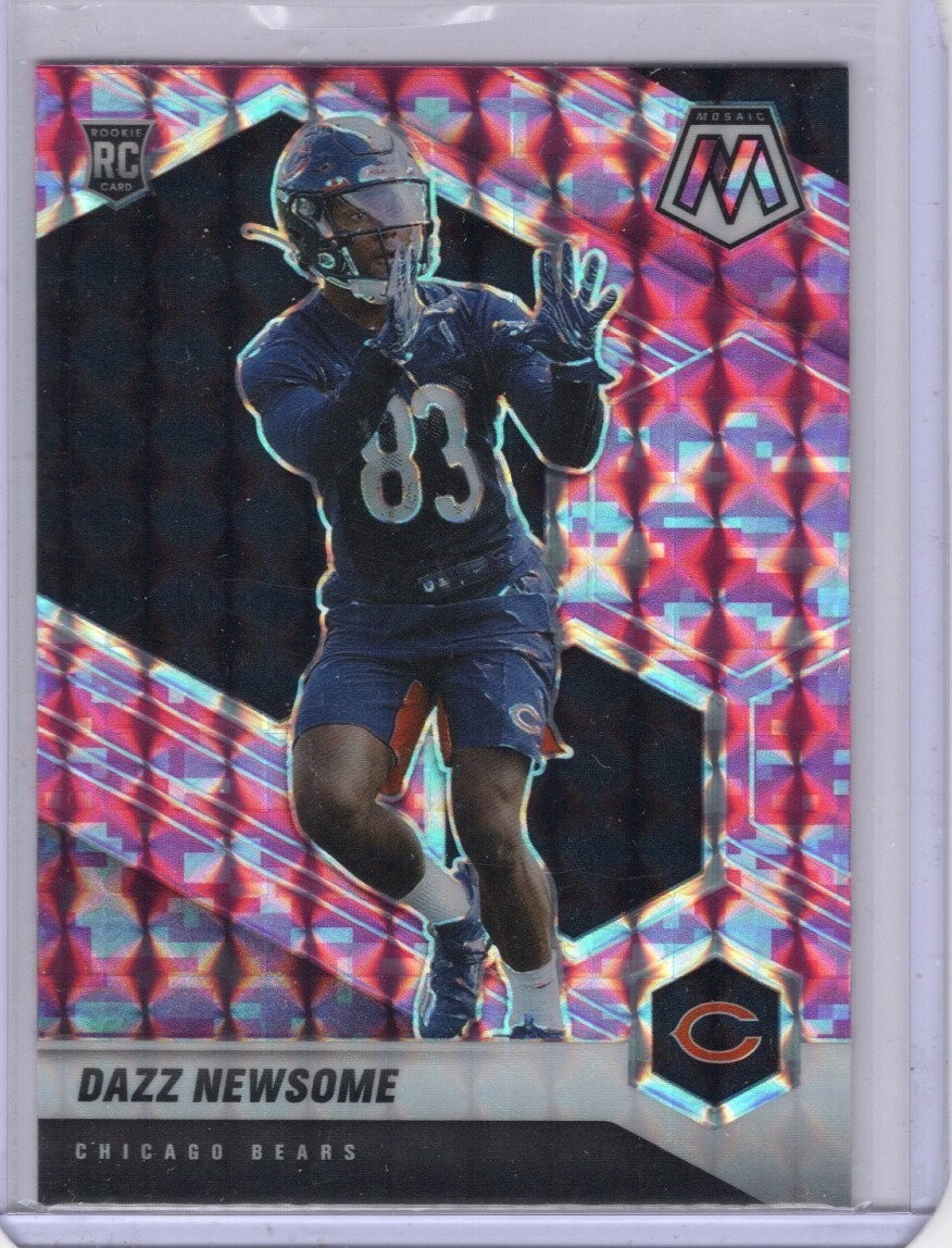 Dazz Newsome Panini Mosaic #396 Camo Pink