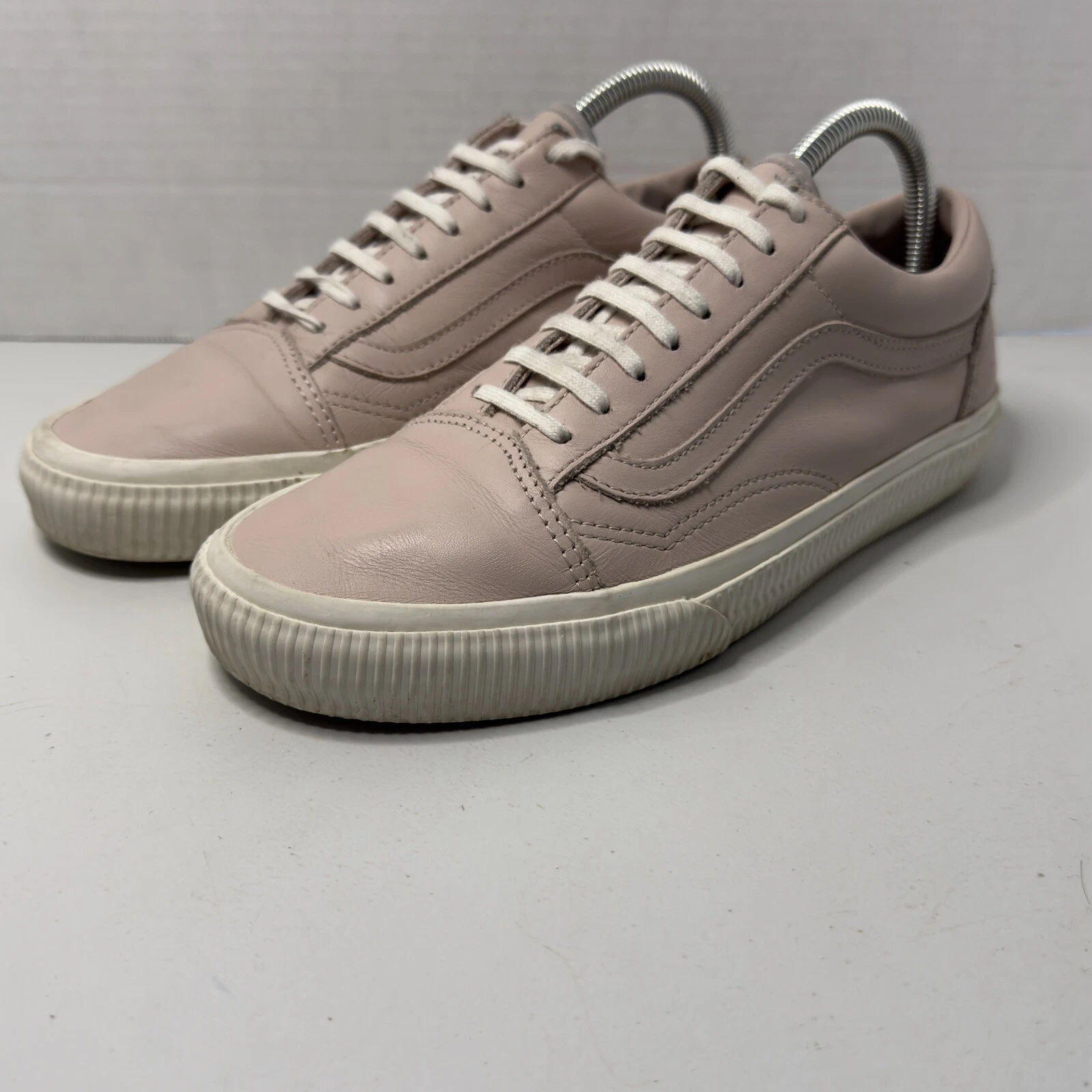 Vans rosa su pelle rosa Oldol Skool8 72127 do U 9omo uom 7 5ri fuor