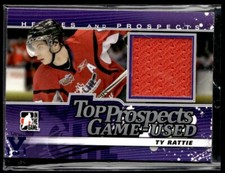 2012-13 In The Game Heroes and Prospects Top Jerseys Ty Rattie /40 #TPGU-14