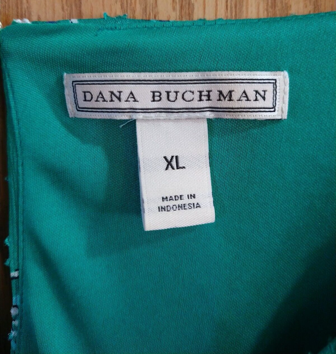 slim fit dress slacks Dana Buchman 70's Blouse Red & Green Size 4 SKU 000031  Designers On A Dime